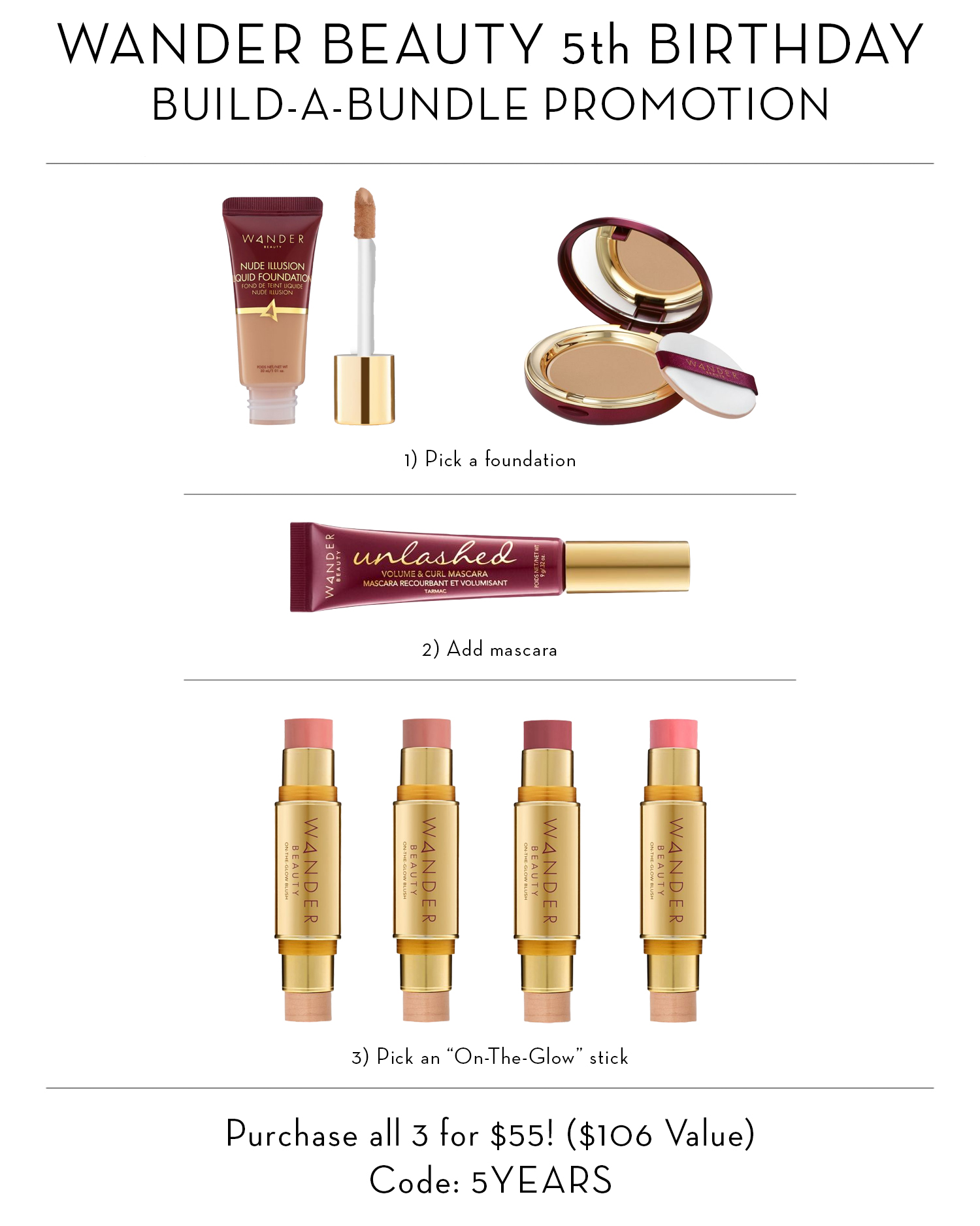 Wander Beauty 5th Birthday Promotion (1) Wander Beauty 5th Birthday Promotion (1)